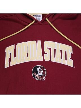 Florida State Seminoles Hoodie Men XL Red FSU vtg Champion